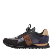 Pre-owned Leather sneakers Fendi Vintage , Multicolor , Heren