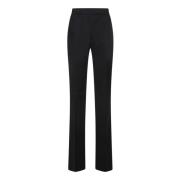 Flared broek van crêpe de satin Givenchy , Black , Dames