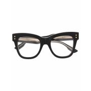 Klassiek Zwart Optisch Montuur Gucci , Black , Dames