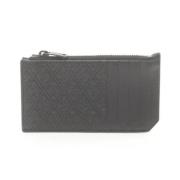 Pre-owned Leather wallets Yves Saint Laurent Vintage , Black , Dames