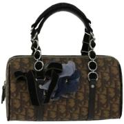 Pre-owned Canvas dior-bags Dior Vintage , Brown , Dames