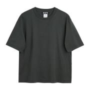 Casual Boxy Tee Shirt Hope , Black , Dames