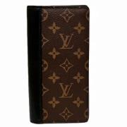 Pre-owned Leather wallets Louis Vuitton Vintage , Brown , Heren