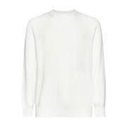 Luxe Cashmere Pullover Sweater Brunello Cucinelli , White , Heren