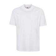 Stijlvolle T-shirts Collectie Brunello Cucinelli , White , Heren