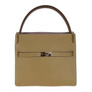 Stijlvolle Tote Tas met Logoband Tory Burch , Green , Dames