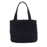 Pre-owned Wool chanel-bags Chanel Vintage , Black , Dames