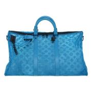 Pre-owned Canvas louis-vuitton-bags Louis Vuitton Vintage , Blue , Dam...