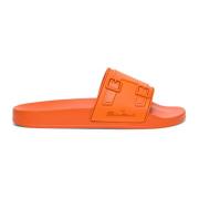 Sandals Santoni , Orange , Dames