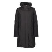 Bridge Jacket met eendendonsvulling Woolrich , Black , Dames