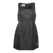 Pre-owned Nylon dresses Prada Vintage , Black , Dames