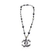 Pre-owned Metal chanel-jewelry Chanel Vintage , Gray , Dames