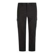 Cargo Broek Regular Fit Moncler , Black , Heren