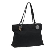 Pre-owned Canvas totes Gucci Vintage , Black , Dames