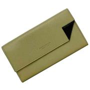 Pre-owned Leather wallets Bottega Veneta Vintage , Green , Dames