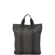 Pre-owned Canvas totes Hermès Vintage , Gray , Dames