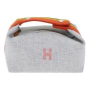 Pre-owned Wool handbags Hermès Vintage , Gray , Dames