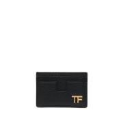 Zwarte Accessoires Portemonnees voor Mannen Tom Ford , Black , Heren