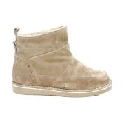 Angel Enkellaarzen Babouche , Beige , Dames