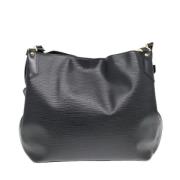 Pre-owned Leather louis-vuitton-bags Louis Vuitton Vintage , Black , D...