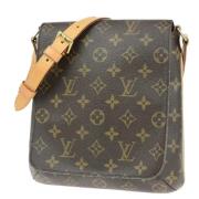 Pre-owned Canvas louis-vuitton-bags Louis Vuitton Vintage , Brown , Da...