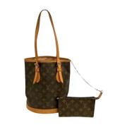 Pre-owned Canvas louis-vuitton-bags Louis Vuitton Vintage , Brown , Da...