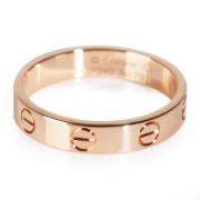 Pre-owned Rose Gold rings Cartier Vintage , Yellow , Dames