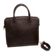 Pre-owned Leather fendi-bags Fendi Vintage , Brown , Dames