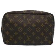 Pre-owned Canvas louis-vuitton-bags Louis Vuitton Vintage , Brown , Da...