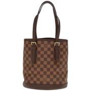 Pre-owned Canvas louis-vuitton-bags Louis Vuitton Vintage , Brown , Da...