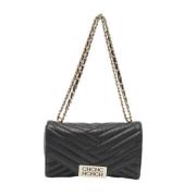 Pre-owned Leather shoulder-bags Carolina Herrera Pre-owned , Black , D...