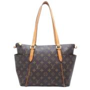 Pre-owned Canvas louis-vuitton-bags Louis Vuitton Vintage , Brown , Da...