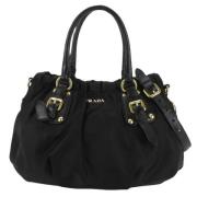 Pre-owned Fabric prada-bags Prada Vintage , Black , Dames