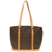 Pre-owned Canvas louis-vuitton-bags Louis Vuitton Vintage , Brown , Da...