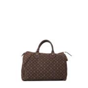 Pre-owned Leather louis-vuitton-bags Louis Vuitton Vintage , Brown , D...