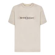 Witte T-shirts & Polo's voor Mannen Givenchy , Beige , Heren