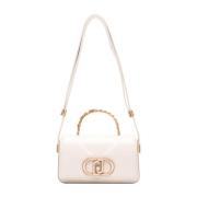 Elegante Dames Tas met Kettinghandvat Liu Jo , Beige , Dames