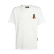 Klassiek Wit T-shirt met een Moderne Touch Barrow , White , Heren