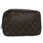 Pre-owned Canvas louis-vuitton-bags Louis Vuitton Vintage , Brown , Da...