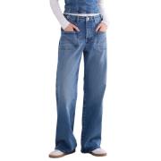 Wijde Pijp Jeans Bolivia Ocean Denim Summum Woman , Blue , Dames