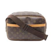 Pre-owned Canvas louis-vuitton-bags Louis Vuitton Vintage , Brown , Da...