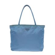 Pre-owned Fabric prada-bags Prada Vintage , Blue , Dames