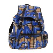 Pre-owned Canvas backpacks Burberry Vintage , Blue , Dames