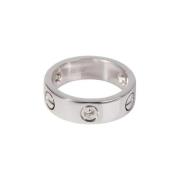 Pre-owned White Gold rings Cartier Vintage , Gray , Dames