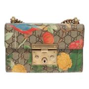 Pre-owned Canvas gucci-bags Gucci Vintage , Multicolor , Dames