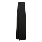 Zwarte Elegante Jurk voor Vrouwen Norma Kamali , Black , Dames