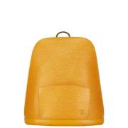 Pre-owned Leather louis-vuitton-bags Louis Vuitton Vintage , Yellow , ...