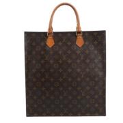 Pre-owned Leather handbags Louis Vuitton Vintage , Brown , Dames