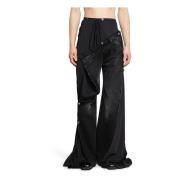 Zwarte Laagjes Wijde Pijp Jeans Y/Project , Black , Heren