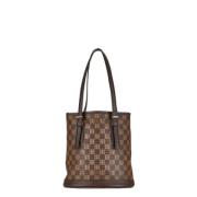 Pre-owned Canvas louis-vuitton-bags Louis Vuitton Vintage , Brown , Da...